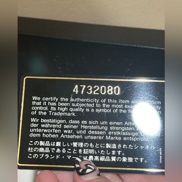 Chanel Cobalt Blue Caviar Leather Kisslock Bifold Vintage Wallet W/Box - Picture 12 of 12